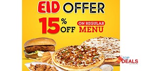 Mozz'art EID Discount 15% Off on entire menu 