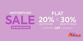 Orient Textiles Mother's Day Sale Flat 20% & 30% 