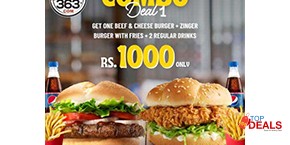 Pizza 363 Combo Deal 1 For Rs.1000 