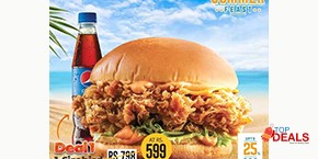 Burger O'Clock Summer Feast Deal 1 For Rs.599 