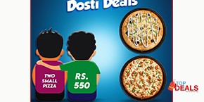 Pizzago Dosti Deal 1 For Rs.550 