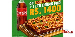 14th Street Pizza Jashan-e-14 Deal For Rs.1400 
