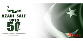 AsharStores Azadi Sale Up to 50% Off! Shop Now & Save Big! 