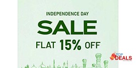 Bareeze Man is Offering Flat 15% Off On Independence Day 