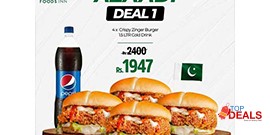 From Foods Inn Get Azaadi Deal 1 For Rs.1947/- 