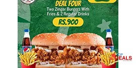 Pizza 363 Offers Azadi Deal 4 For Rs.900/- 