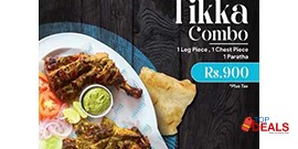 Toosa Offers Green Tikka Combo For Rs.900/- +tax 