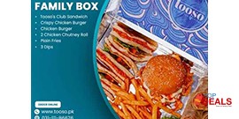 Toosa Offers Family Box For Rs.2090/- +tax 