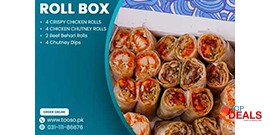 Toosa Offers Roll Box For Rs.2700/- +tax 