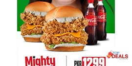 HOB - House Of Burgers Mighty Buster Deal For Rs.1299/- 