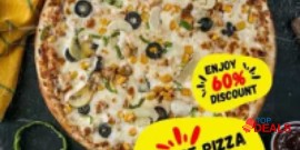 Day Night Pizza! Enjoy 60% Discount On Deal 1 For Rs.599/- 