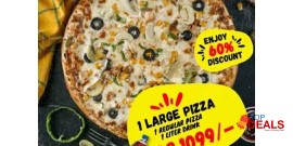 Day Night Pizza! Enjoy 60% Discount On Deal 5 For Rs.1099/- 