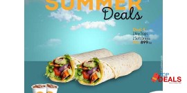 The Sauce Burger Cafe Summer Deal 4 For Rs.899/- +Tax 
