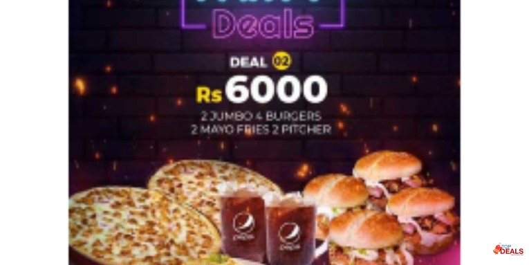 Pizza One Party Deal 2 For Rs.6000/- 