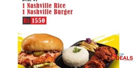 Firebird  Lunch Deal 1 For Rs.1550/- 