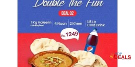 Karachi Haleem Double The Fun Deal 2 For Rs.1249/- 