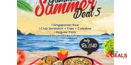 Pizza Spice Yummiest Summer Deal 5 For Rs.1340/- 