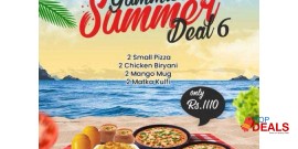 Pizza Spice Yummiest Summer Deal 6 For Rs.1110/- 