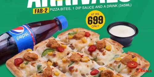 Caesar's Pizza FAB Deal 2 For Rs.699/- 