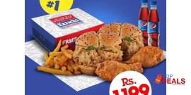 Karachi Fried House Sharing Box Deal 1 For Rs.1199/- 