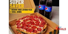 Yellow Taxi Pizza Co.Super Saver Deal 2 For Rs.1795/- 