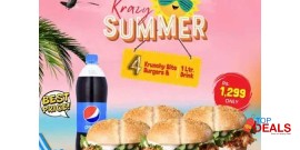 Krispy2Go Krazy Summer Deal For Rs.1299/- 