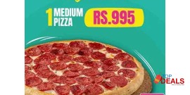 Yellow Taxi Pizza Co. Mega Value Deal 2 For Rs.995/- 