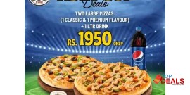 Pizza 363 Offers Asia Cup Deal 3 For Rs.1950/- 