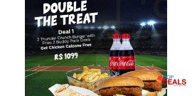 Mozz'art Double Treat Deal 1 For Rs.1099/- 