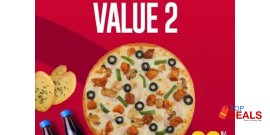 Pizza Nation Extra Value Deal 2 For Rs.1149/- 