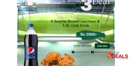 Master Snacks Cricket Deal 3 For Rs.2000/- 