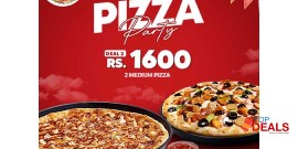 Bites 4 Delight Pizza Party Deal 2 For Rs.1600/- 