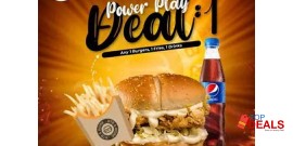 Big Thick Burgerz Power Play Deal 1 For Rs.699/- 