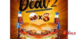 Big Thick Burgerz Power Play Deal 2 For Rs.1299/- 