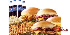Burger O'Clock Mighty Deal 6 For Rs.2999/- 
