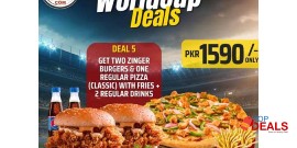 Pizza 363 World Cup Deal 5 For Rs.1590/- 