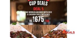 Sizzlerz Cafe & Grill World Cup Deal 5 For Rs.1675/- +Tax 