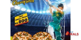 Pizza Bite Champions World Cup Deal 5 For Rs.800/- 