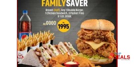 Mr.Chicken Family Saver For Rs.1995/- 