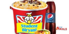 Student Biryani Family Pack Beef Biryani For Rs.3000/- 