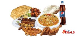 Student Biryani Bar.B.Q Platter For Rs.2400/- 