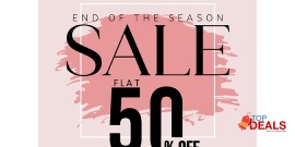Hint End Of Season Sale FLAT 50% OFF on Limited stock 