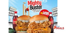 HOB - House Of Burgers Mighty Buster Deal For Rs.1499/- 