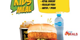 HOB - House Of Burgers Kids Meal For Rs.599/- 