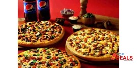 Pizzeria Cheesy Value Deal 6 For Rs.4499/- 