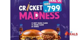 Jamil's Restaurant Cricket Deal 5 For Rs.799/- 