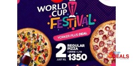 Pizza Plus Pakistan Yorker Plus Deal For Rs.1350/- 