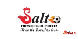 Salto Sharing Combo - 1 (2x Chapli Burger 2x Mughlai Rappa 1x Mini Cone 1x Drink 1L) For Rs.1399/- 