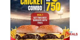 Pizza 363 Cricket Combo Deal 1 For Rs.750/- 