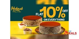 Hobnob Bakery FLAT 10% OFF on Everything 